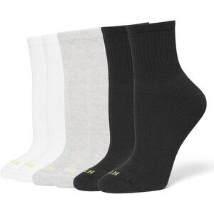 Women's Multi 6 Pair Pack  Winter Soft Warm Thick Cold Mini Crew Calf Socks